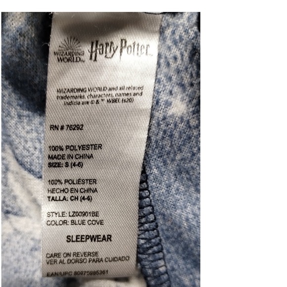 Harry Potter Hogwarts Hedwig Pajama Pants Sleepwear Women's  Size S 4-6‎ - Picture 4 of 8